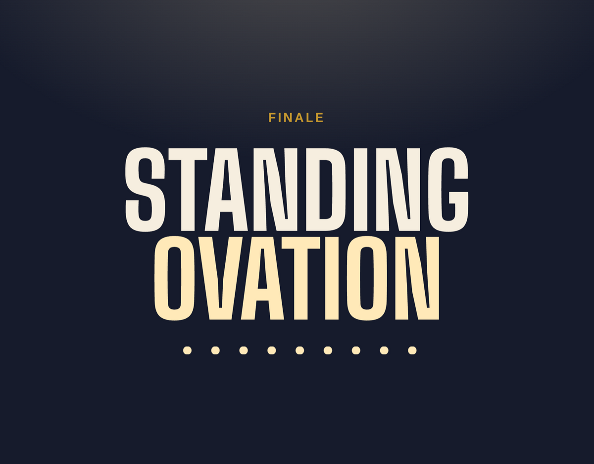 Standing Ovation card, The Official